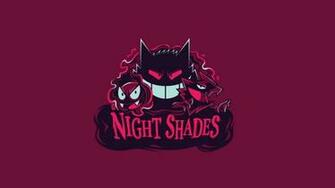 Pokemon Minimalistic Night Shades Wallpaper