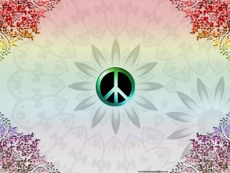 Peace Sign Desktop Background