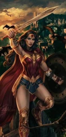 Wonder Woman Wallpaper For Mobile Phone Tablet Desktop Computer