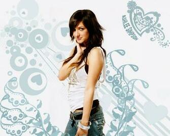 Wallpaper Beautiful Ashlee Simpson
