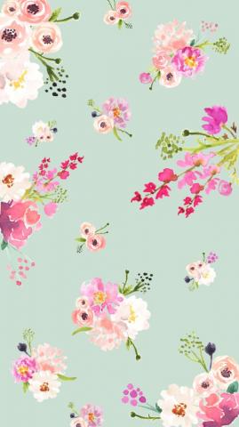 Cute Spring Phone Desktop And Zoom Background Love