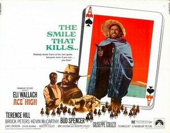 Ace High Western B Movie Posters Wallpaper Image