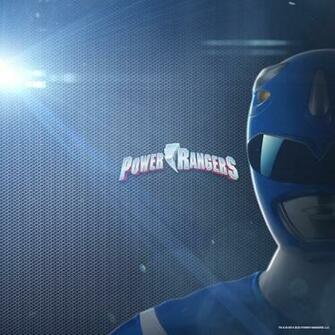 Mighty Morphin Power Rangers Blue iPad Wallpaper The