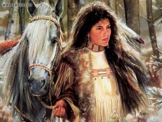 Native American Moon Shadow Drawing Painting