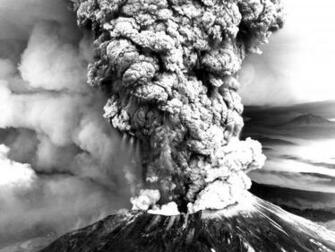 Plinian Column From May Eruption Of Mount St Helens Aeri