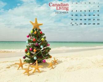 Our December Desktop Calendars Canadian Living