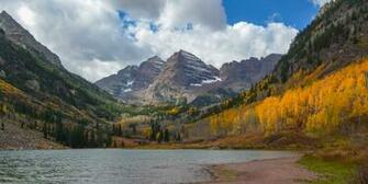 Maroon Lake In Aspen Colorado HD Wallpaper