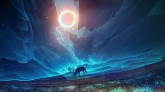 Glorious Moon Deer