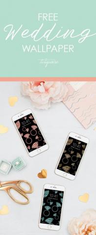 iPhone Wallpaper For The Newly Engaged Bride