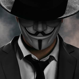 Anonymus Man In Suit iPad Air HD 4k Wallpaper Image
