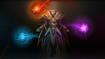 Invoker Dota Set Game HD Wallpaper 1080p Full Resolution