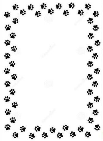 Cat Paw Clipart HD Dog Border Cats Wallpaper Image
