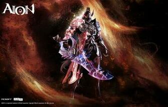 Wallpaper Fire Sword Templar Ncsoft Aion 0v Image For
