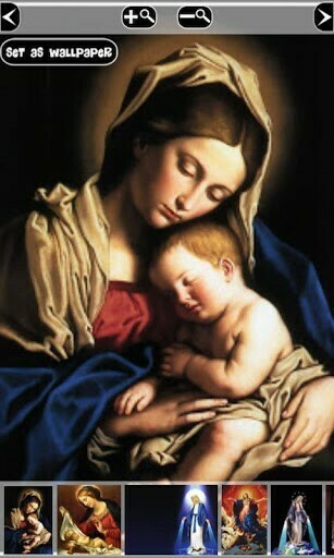 Bigger Mother Mary HD Wallpaper For Android Screenshot