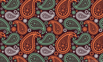 Paisley Print Wallpaper