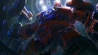 Mecha Zero Sion League Of Legends Wallpaper
