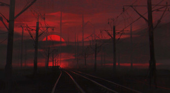 Dark Red Aesthetic Wallpaper