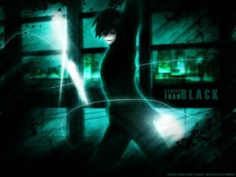 Hei Darker Than Black Mask Guy Male Anime HD Wallpaper Desktop Pc