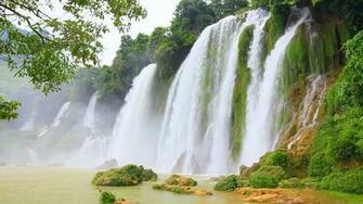 Waterfalls HD Desktop Wallpaper 1080p