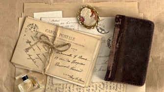 Wallpaper Vintage Notebook Locket Perfume Writing Retro HD