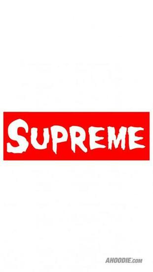 Top Supreme iPhone Wallpaper Ahoodie Sweety