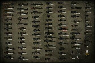 Pistols Machine Wallpaper Wallpoper