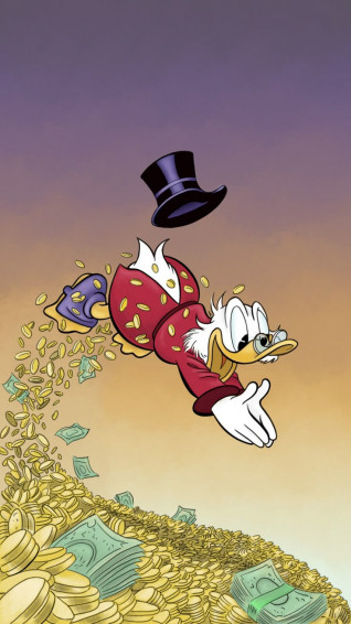 Scrooge Mcduck Wallpaper