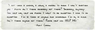Kurt Cobain Quote By Satanstoaster