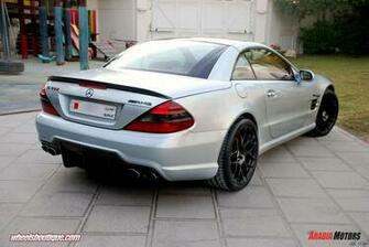 Mercedes Sl55 Amg Hre Wheels Tuning Wallpaper
