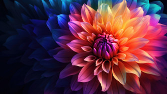 Colorful Flower Blossom 4k Wallpaper
