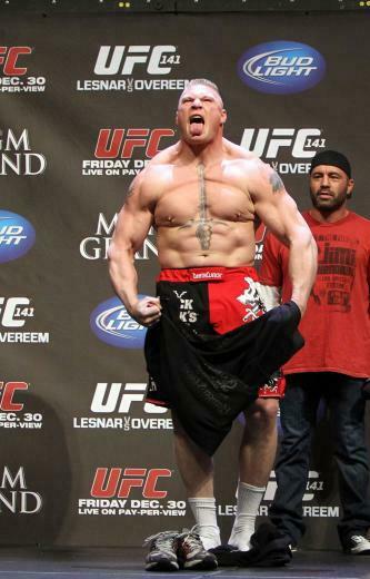 Brock Lesnar Ufc Weigh In