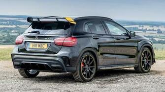 Mercedes Amg Gla Yellow Night Edition HD Wallpaper