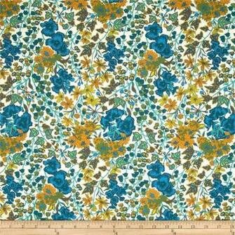 Liberty Of London Lantana Edna Blue From The World