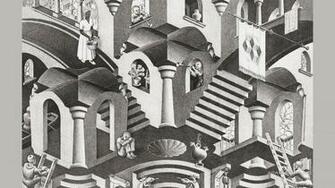Escher Wallpaper Art Pictures Desktop Background Computer