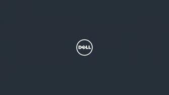 Black And White Hp Laptop Logo Brands Dell Minimalism HD
