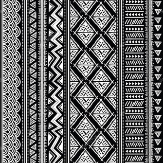 Tribal Pattern Wallpaper