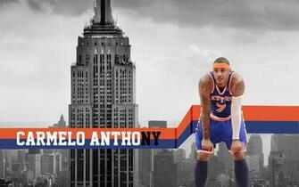 Carmelo Anthony New York Knick By Mrfletch1000