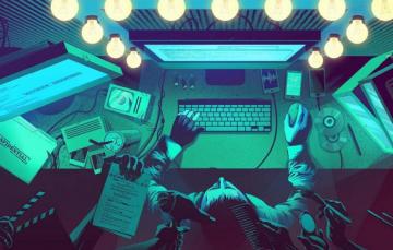 Wallpaper Lights Desktop Computer Anonymous Hacker Dressing