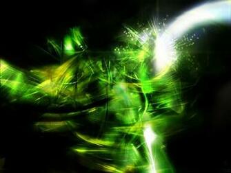Black And Green Abstract Wallpaper HD In