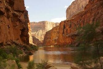Sunset In Marble Canyon During A Rafting Trip Grand Location