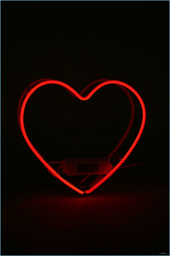 Neon Red Aesthetic Wallpaper