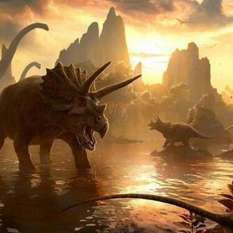 Triceratops 3d Dinosaur Wallpaper
