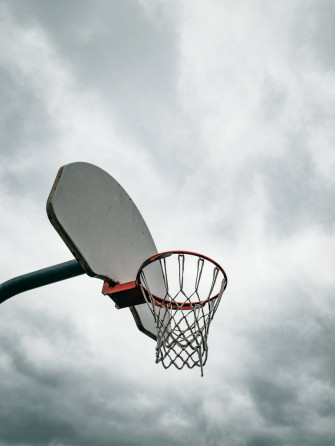 Aesthetic Ring Cool Basketball iPhone Wallpaper