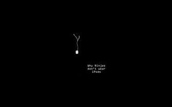 Ninjas Ipod Funny Wallpaper