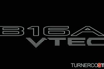 2x B16a Vtec Honda Stickers Decals For Dohc