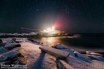 Nubble Lighthouse Maine Christmas Lights