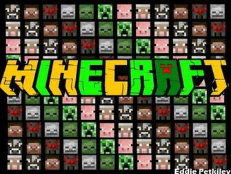 Minecraft Mobs Faces Wallpaper Image Pictures Becuo