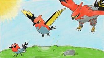 Evolution Fletchling Fletchinder And Talonflame By