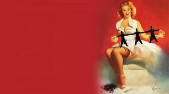 Pin Up Girls Wallpaper For Dekstop