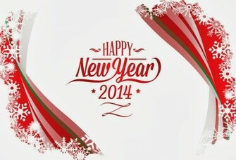 New Year Wallpaper Red Text White Background